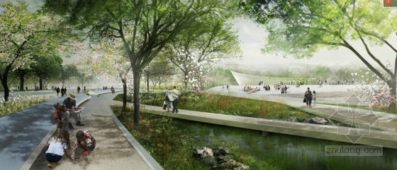 Diller Scofidio Renfro等設(shè)計(jì)的美國(guó)國(guó)家廣場(chǎng)競(jìng)賽項(xiàng)目