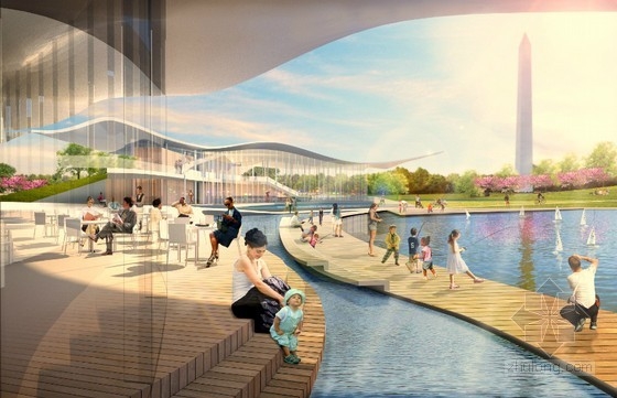 Diller Scofidio Renfro等設計的美國國家廣場競賽項目