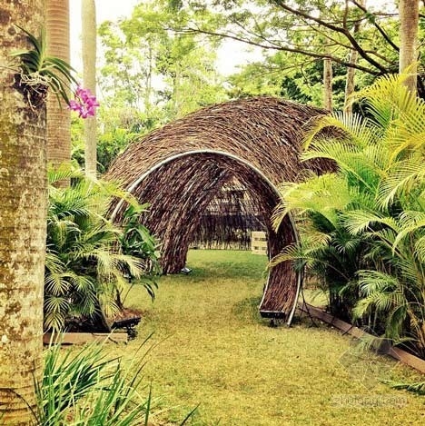 圣多明哥音樂節藤條隧道