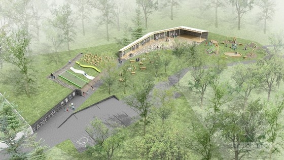 SAGRA Architects設(shè)計(jì)的匈牙利紀(jì)念公園