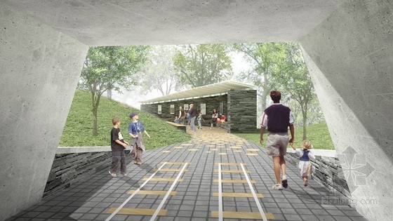 SAGRA Architects設(shè)計(jì)的匈牙利紀(jì)念公園