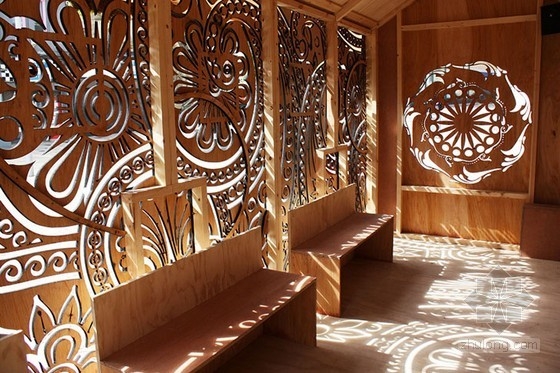 Artist Beth Derbyshire設計的英國利物浦運河展覽