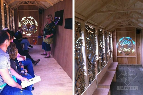 Artist Beth Derbyshire設計的英國利物浦運河展覽