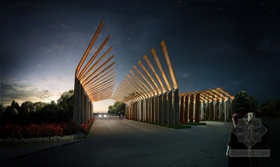 伊朗Ryhan別墅門庭設(shè)計