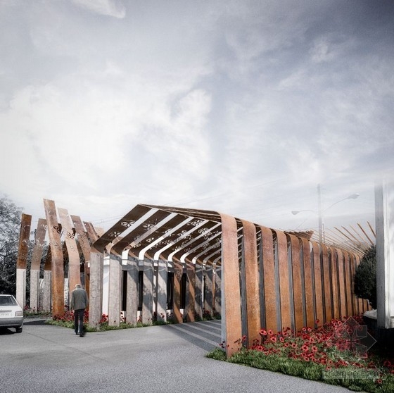 伊朗Ryhan別墅門庭設計