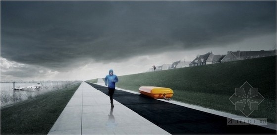 WEST 8贏得在德國漢堡易北河南岸景觀設計比賽