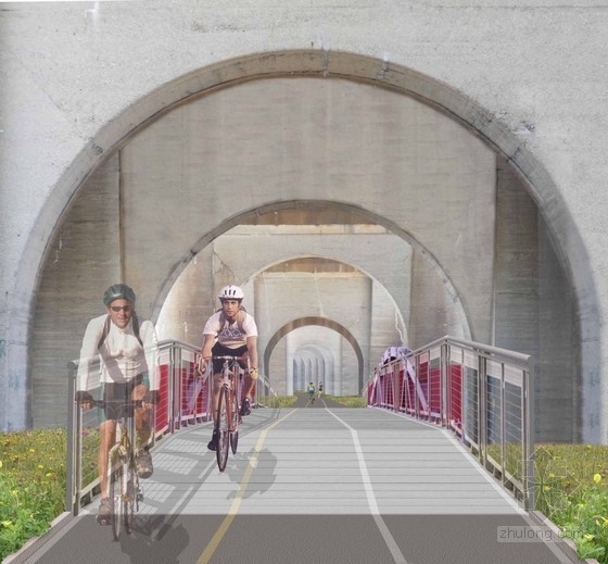 Mathews Nielsen設計的紐約南布朗克斯園林路