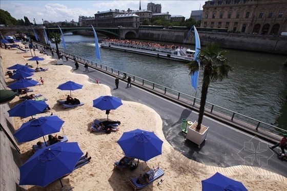 巴黎塞納河左岸景觀大道建成