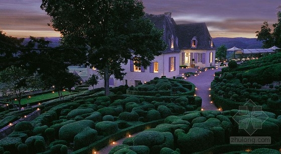 法國(guó)園藝師設(shè)計(jì)的瑪琪薩克花園