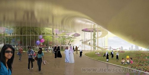 迪拜“沙丘”文體中心生活景觀