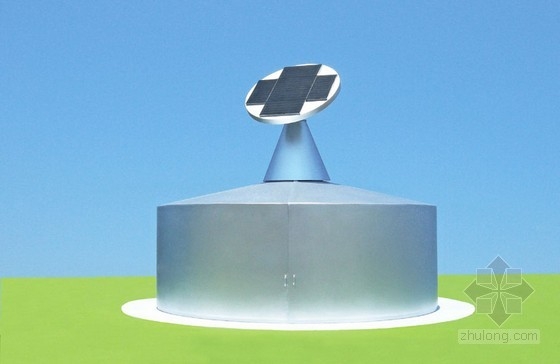 伽特澤的太陽(yáng)能生態(tài)水產(chǎn)屋