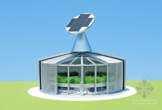 伽特澤的太陽(yáng)能生態(tài)水產(chǎn)屋