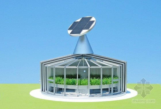 伽特澤的太陽能生態(tài)水產(chǎn)屋