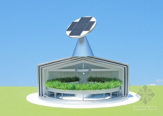 伽特澤的太陽能生態(tài)水產(chǎn)屋