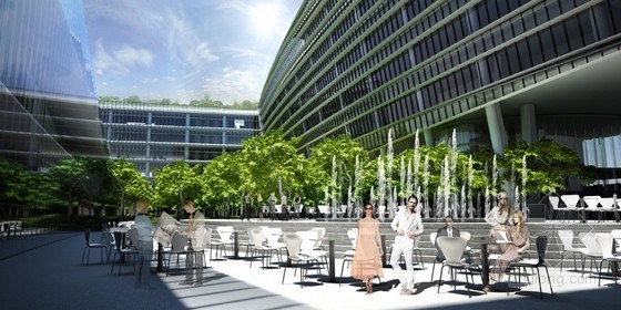 智利世綠中心屋頂綠化