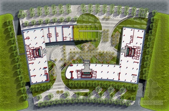 智利世綠中心屋頂綠化