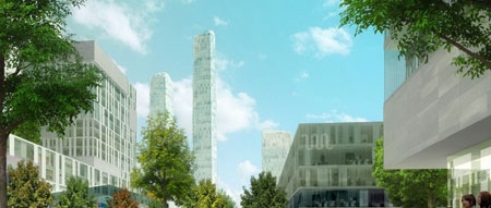 SOM：北京渤海創(chuàng)新城總規(guī)劃