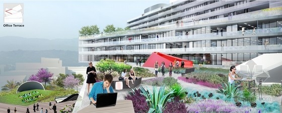 OMA設計的圣莫妮卡市競標提案