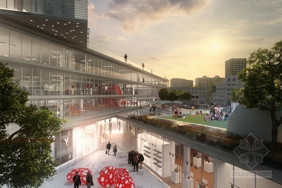 OMA設計的圣莫妮卡市競標提案