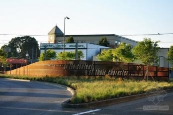 美國(guó)波特蘭市馬丁?路德?金大道節(jié)點(diǎn)景觀