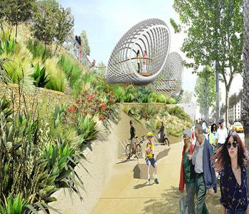 詹姆斯·科納(十二):圣塔莫尼卡城市中心公園