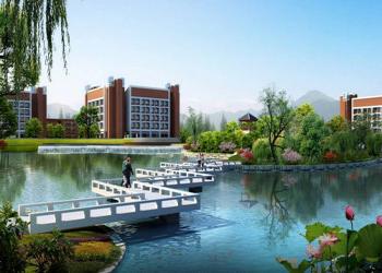 同圓作品:山東交通學院長清校區中心區環境工程(圖)