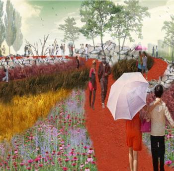 武漢園博會創意花園獲獎作品(8):Found