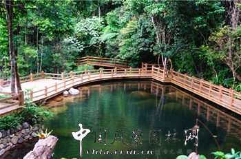 精品園林獎：五指山自然保護區雨林棧道工程