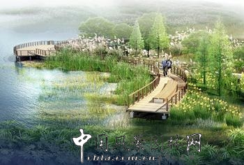 精品園林獎:席吳二洲濱江生態濕地公園規劃