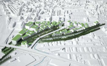 丹麥Aalborg市貨運火車站景觀改造