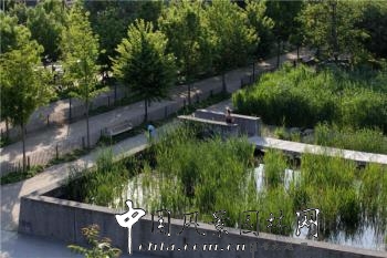 法國LE PARC DU CHEMIN DE L’ILE濱水公園