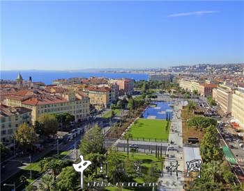 米歇爾·貝納作品：尼斯帕爾龍濱河道景觀