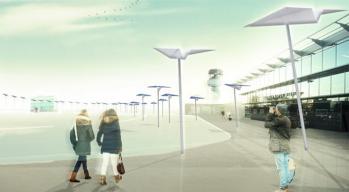 利用太陽供能的“紙飛機(jī)”主題公園