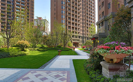 上海復地新都景觀實景圖