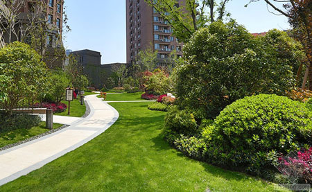 上海復地新都景觀實景圖