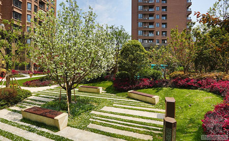 上海復地新都景觀實景圖