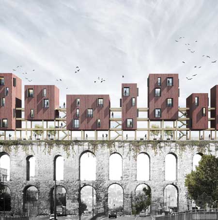 土耳其實(shí)木住宅景觀