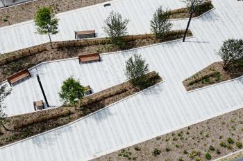 法國阿爾福維爾集團(tuán)社區(qū)線性公園