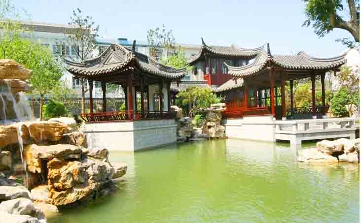 泰州日涉園外部圖