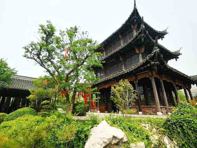 泰州日涉園外部圖