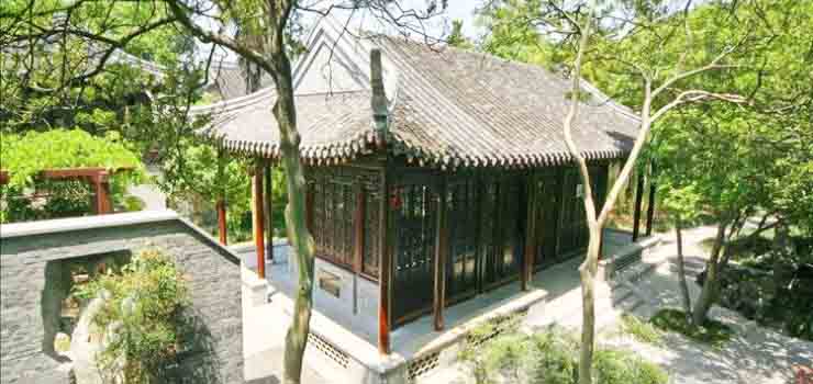 泰州日涉園外部圖