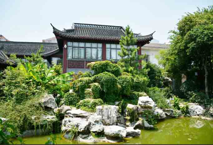 泰州日涉園外部圖