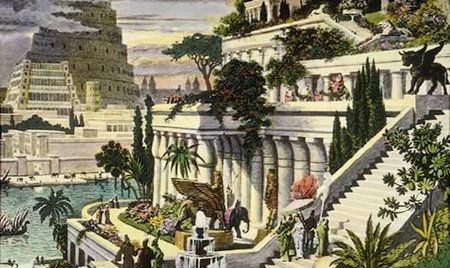 點擊瀏覽上一張 <p> 伊拉克巴比倫空中花園</p><p> <strong>二、伊拉克巴比倫空中花園</strong></p><p> 巴比倫(Babylon)是世界著名古城遺址和人類文明的發祥地之一。它位于伊拉克首都巴格達以南90公里處,幼發拉底河右岸,建于公元前2350多年,是與古代中國、印度、埃及齊名的人類文明發祥地。巴比倫意即“神之門”,由于地處交通要沖,“神之門”不斷擴展,成為幼發拉底河和格里底斯河兩河流域的重鎮。公元前2000年至公元前1000年曾是西亞最繁華的政治、經濟以及商業和文化中心,這里還曾是古巴比倫王國和新巴比倫王國的首都。</p><p> 古巴比倫城垣雄偉、宮殿壯麗,充分顯示了古代兩河流域的建筑水平。幼發拉底河自北向南縱貫全城,城內的主要建筑埃薩吉納大廟及所屬的埃特梅蘭基塔廟,高達91米,基座每邊長91.4米,上有7層,每層都以不同色彩的釉磚砌成,塔頂有一座用釉磚建成、供奉瑪克篤克神金像的神廟。據說,這就是《圣經》中耶和華變亂人們的語言,致使人們未能造成通天的巴別塔。城內古建筑精華之一的“女神門”,高12米、寬近20米,門墻鑲嵌著形象生動的釉彩動物圖案,還有被稱為世界七大奇跡的“空中花園”,引人注目的人與獅子搏斗的石刻雕像。</p><p> 被列為古代世界七大奇跡之一的巴比倫“空中花園”,亦稱“懸苑”,它依偎在幼發拉底河畔,新巴比倫王國國王尼布甲尼撒二世(公元前604-前562年)曾以興建宏偉的城市和宮殿建筑聞名于世,他在位時主持建造了這座名園。相傳,他娶波斯國公主賽米拉米斯為妃。公主日夜思念花木繁茂的故土,郁郁寡歡。國王為取悅愛妃,即下令在都城巴比倫興建了高達25米的花園。此園采用立體疊園手法,在高高的平臺上,分層重疊,層層遍植奇花異草,并埋設了灌溉用的水源和水管,花園由鑲嵌著許多彩色獅子的高墻環繞。王妃見后大悅。因從遠處望去,此園如懸空中,故又稱“空中花園”。</p>