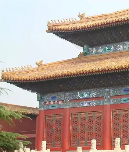 古建筑中枋類種類細分