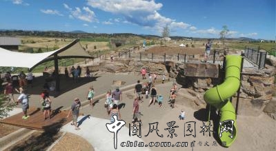 景觀設計案例賞析:默哈菲公園兒童游樂場