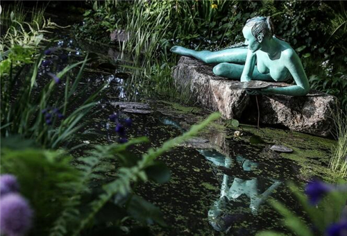 莫斯科國際花展 精美的花雕