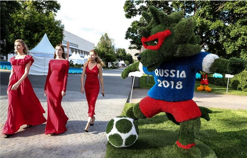 莫斯科國際花展 精美的花雕