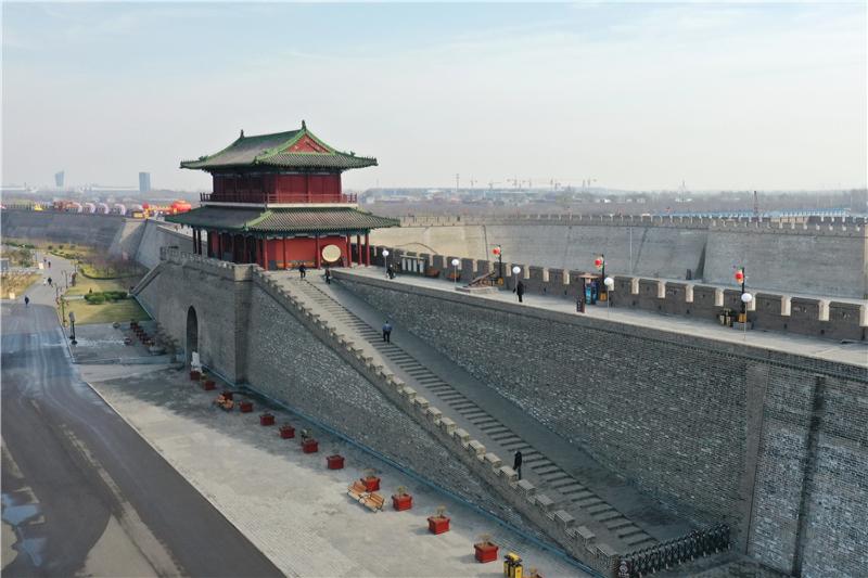 河北正定古城墻保護工程通過技術驗收