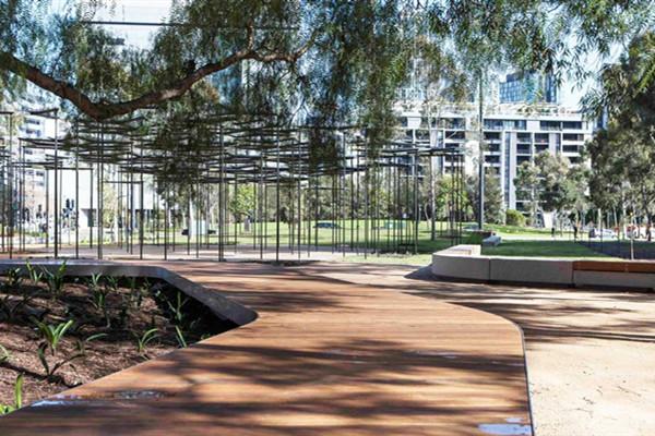 墨爾本海港區城市公園一期工程景觀