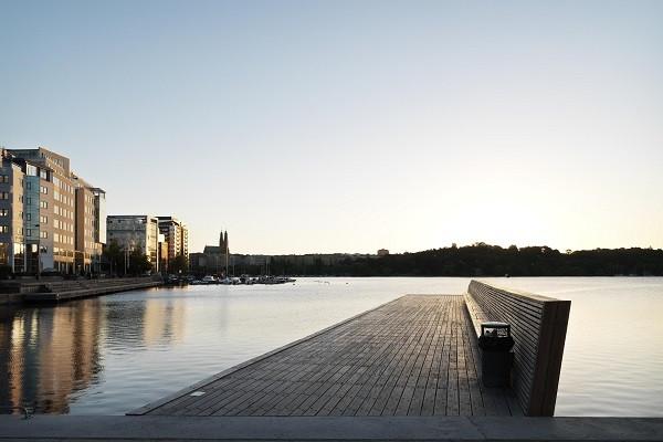 瑞典斯德哥爾摩市湖灣廣場